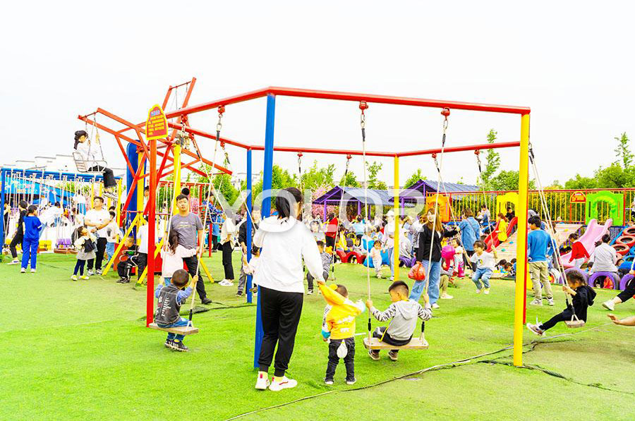 無動力樂園廠家游樂邦分享 戶外兒童游樂場地該怎么設計？